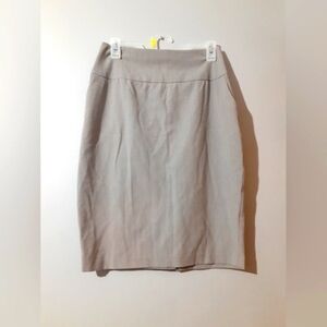 Metaphor Women's Skirt Gray Pencil With Pockets Size 4 Office Wear Business Work